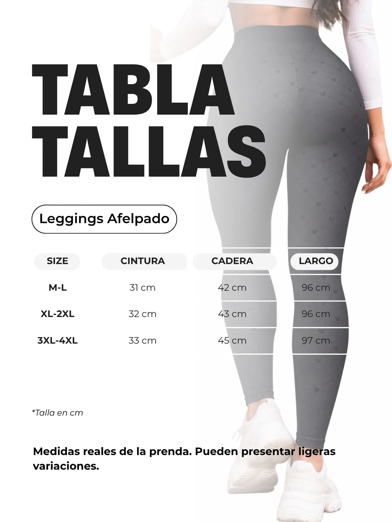 3309 Leggings Afelpados 15245